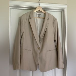 H&M Cream Blazer - Women’s Plus Size XXL